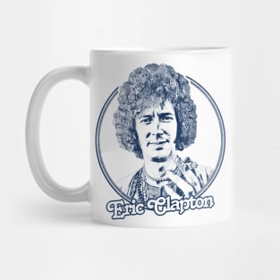 Eric Clapton --- Retro Style Fan Artwork Mug